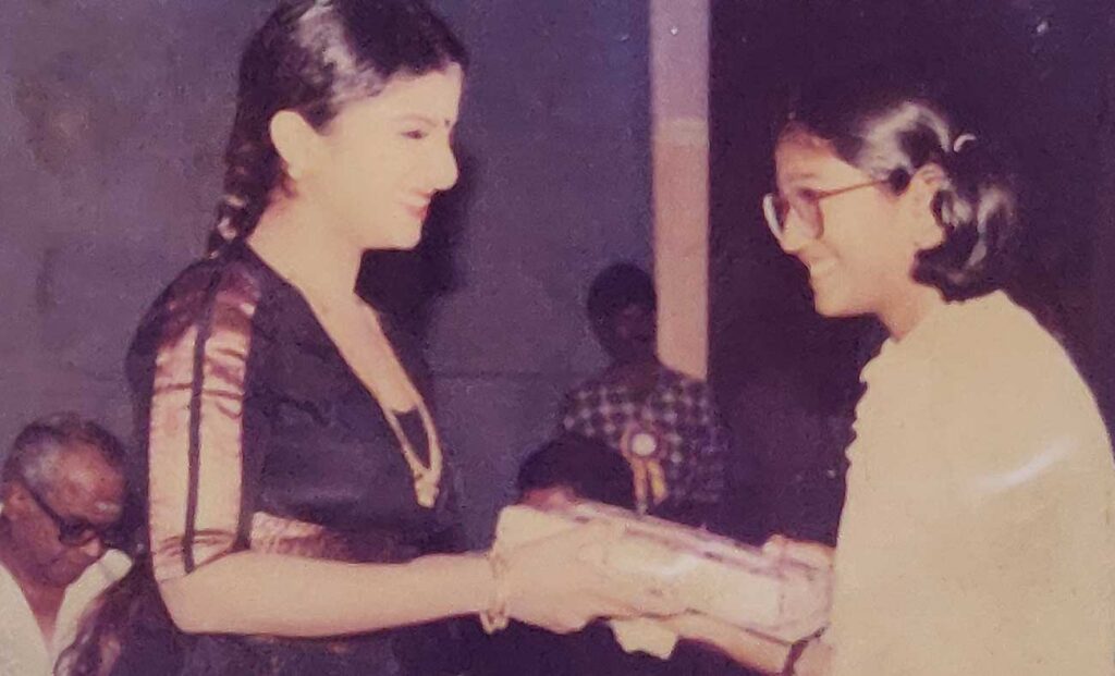 Mouli Chakrabarti with Rambha